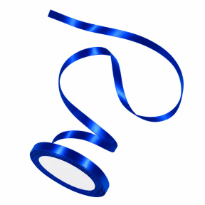 Panglica din satin WP (0,6/22m) - 40 Cobalt