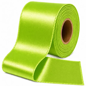 Panglica din satin WP (5,0/22m) - 57 Lămâie verde
