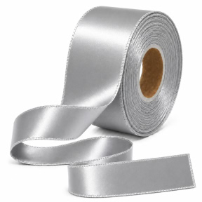 Panglica din satin WP (4,0/22m) - 59 Argintiu metalic