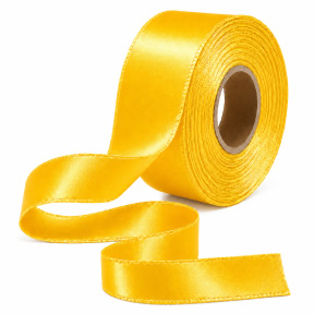 Panglica din satin WP (2,5/22m) - 16 Galben