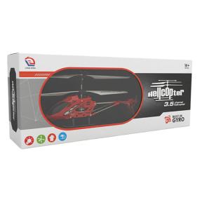 Elicopter cu telecomandă cu infraroșu, roșu