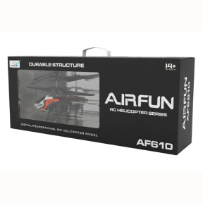 Elicopter cu telecomandă, portocaliu