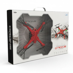 Quadcopter cu altitudine fixă, roșu