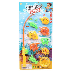 Набор "Рыбалка" 7 рыб, рак и сачок