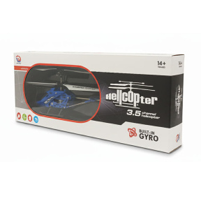 Elicopter cu telecomandă cu infraroșu, albastru