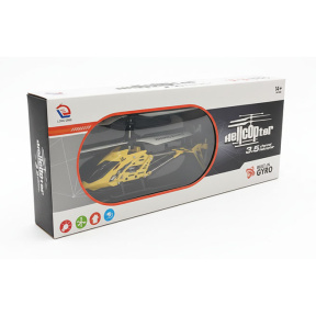 Elicopter cu telecomandă cu infraroșu, galben