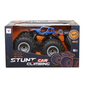 Mașină cu telecomandă, albastră