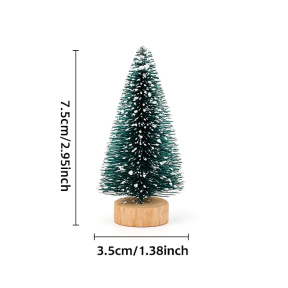 Brad de Craciun suvenir de Anul Nou „Verde” (7,5 cm)