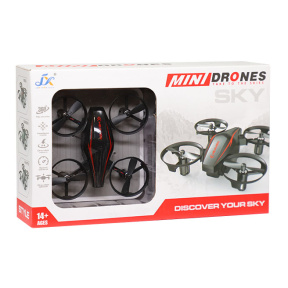 Мини-дрон "Sky" на радиоуправлении, красный