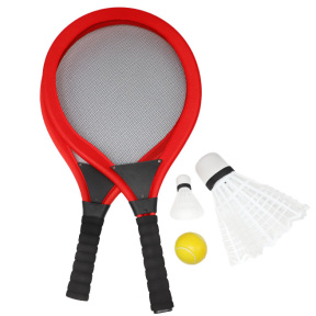 Игровой набор Теннис с 2 воланчиками и мячом, красный
