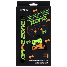 Набор Kite бейдж на липучке и подвеска, 2 шт., Gamer