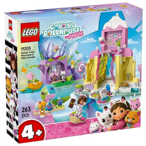 Конструктор LEGO Gabby`s Dollhouse Гора Сладких Удовольствий и Сад Кошек