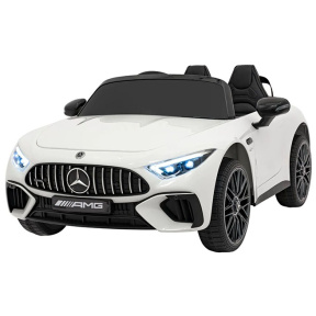 Mașină electrică Mercedes SL63 AMG 12V7AHx1, 35Wx2, albă