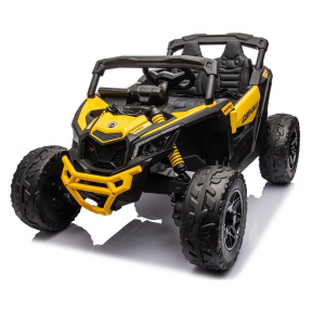 Mașină electrică UTV DK-CA003, galbenă