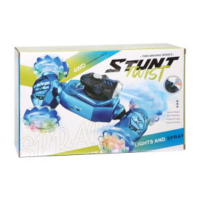 Mașină „Twist” pe telecomandă, albastră