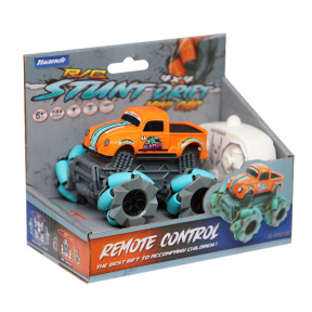 Mașină retro cu telecomandă, portocalie