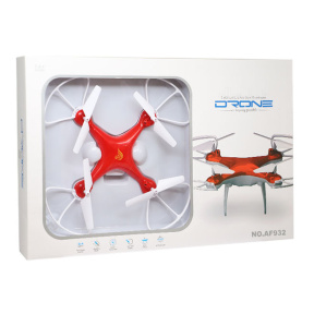 Квадрокоптер "Flyver", красный