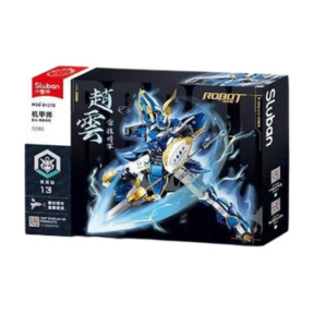 Set de construcție Sluban „Robot — Zhao Yun”, 555 piese