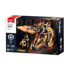 Set de construcție Sluban „Robot — Generalul Lu Bu”, 552 piese