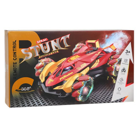 Mașina "Drifterul" cu lumină sunet și radiocomandă, roșu