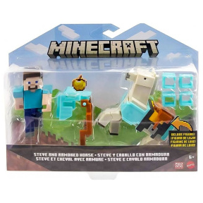 Set cu figurine și accesorii Minecraft, 2 buc., asortate