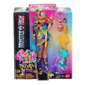 Păpușă Monster High Nefera De Nile cu animal de companie