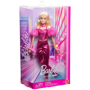 Кукла Barbie Deluxe Style Fashion в розовом наряде