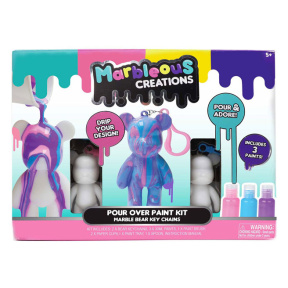 Marbleous раскрашиваемый мишка – брелок