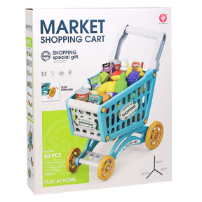 Set "Magazin" cu produse, turcoaz