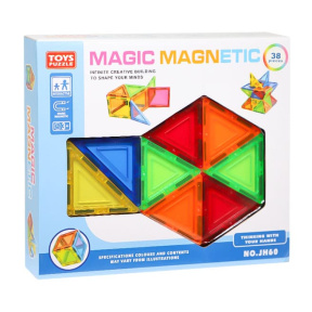 Набор Магнитный конструктор, 38 шт.
