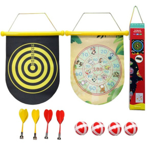 Двусторонний магнитный дартс, средний размер