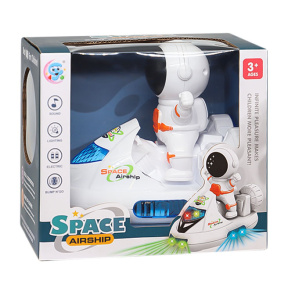 Астронавт на водном мотоцикле, со светом и звуком