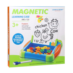 Обучающая доска с магнитными буквами и цифрами