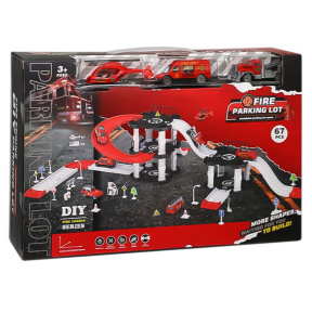 Пожарная станция с транспортом