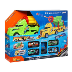 Camion Truckblaster cu 4 mașini