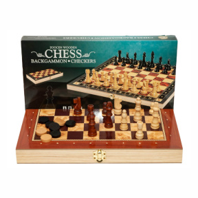 Набор настольных игр 3 в 1 (шашки/шахматы/нарды) (24x12x2,8)