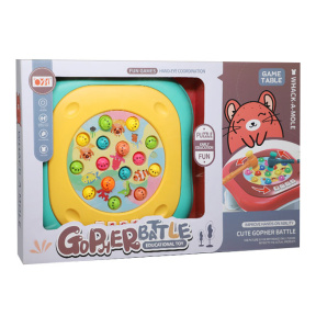 Столик игровой "Бей крота", бирюзовый