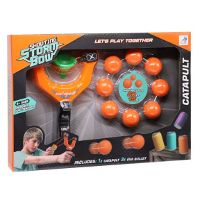 Set Praștia cu mingi, portocaliu