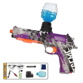 Pistol „Graffiti” cu bile, violet