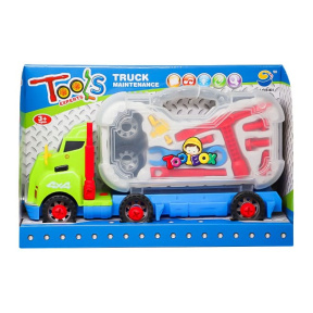 Set de joacă „Reparații mașină” cu lumină și sunet, verde deschis