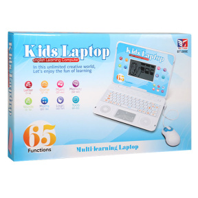 Детский обучающий компьютер, голубой