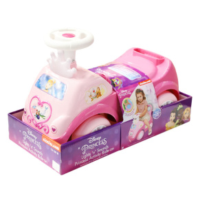 Толокар "Принцесса" со светом и звуком, розовый