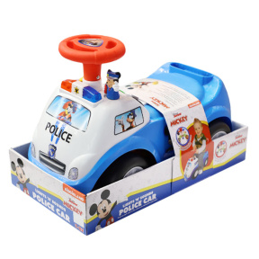 Толокар "Полицейская машина" со светом и звуком, синий