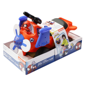 Толокар "Самолет Спайди" со светом и звуком