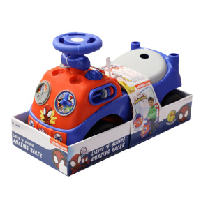 Толокар "Удивительный гонщик" со светом и звуком