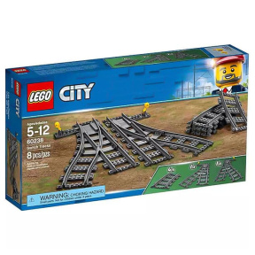 Конструктор LEGO City Рельсы с переключателями