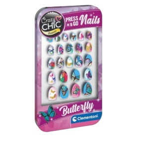 Setul de unghii false „Fluture”