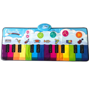 Музыкальный коврик "Пианино радуга"