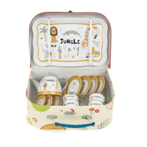 Портативный чайный сервиз "Джунгли"