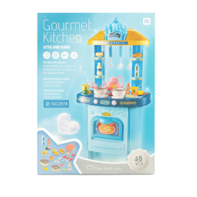 Набор кухня "Замок", синий